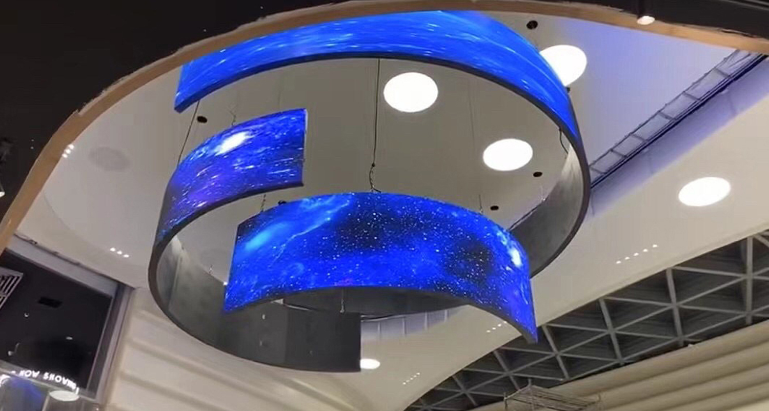 LED Spiral Screen